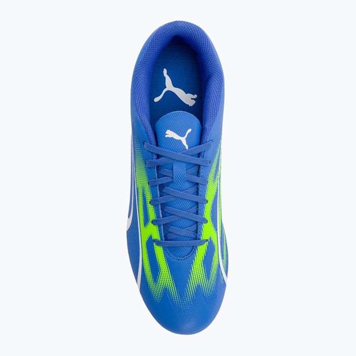 Мъжки футболни обувки PUMA Ultra Play FG/AG ultra blue/puma white/pro green 6