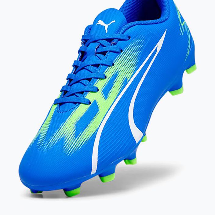 Мъжки футболни обувки PUMA Ultra Play FG/AG ultra blue/puma white/pro green 12