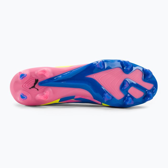 Мъжки футболни обувки PUMA Ultra Ultimate Energy FG/AG luminous pink/ultra blue/yellow alert 5