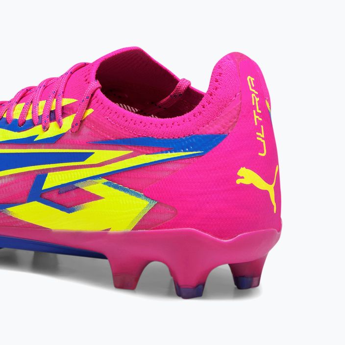 Мъжки футболни обувки PUMA Ultra Ultimate Energy FG/AG luminous pink/ultra blue/yellow alert 14
