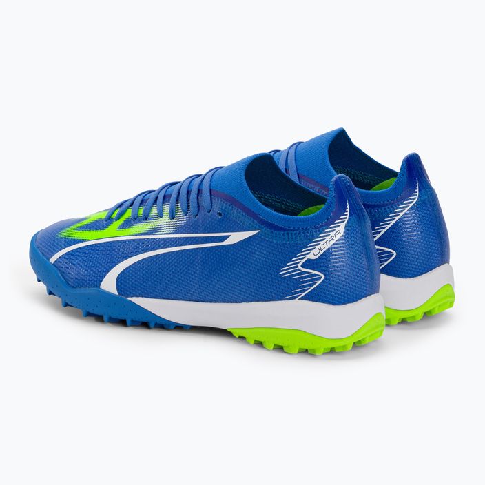 Мъжки футболни обувки PUMA Ultra Match TT ultra blue/puma white/pro green 3