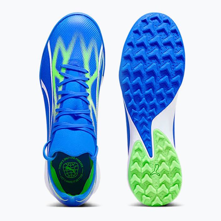 Мъжки футболни обувки PUMA Ultra Match TT ultra blue/puma white/pro green 10