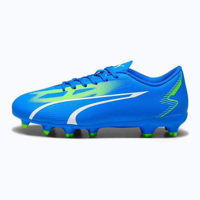 Детски футболни обувки PUMA Ultra Play FG/AG Jr ultra blue/puma white/pro green 7
