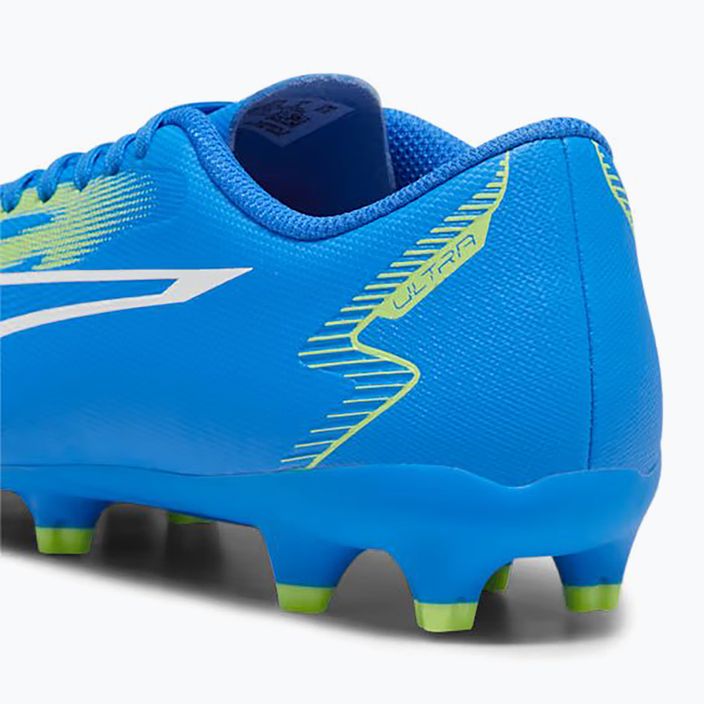 Детски футболни обувки PUMA Ultra Play FG/AG Jr ultra blue/puma white/pro green 9