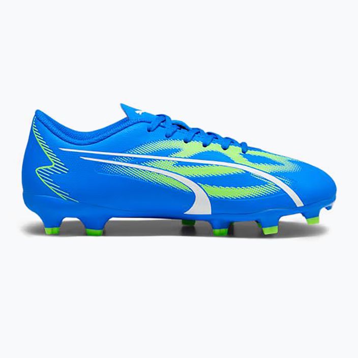 Детски футболни обувки PUMA Ultra Play FG/AG Jr ultra blue/puma white/pro green 11