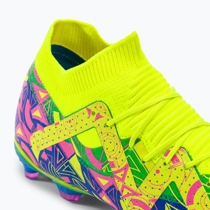 PUMA Future Match Energy FG/AG мъжки футболни обувки ултра синьо/жълто алармено/светло розово 8