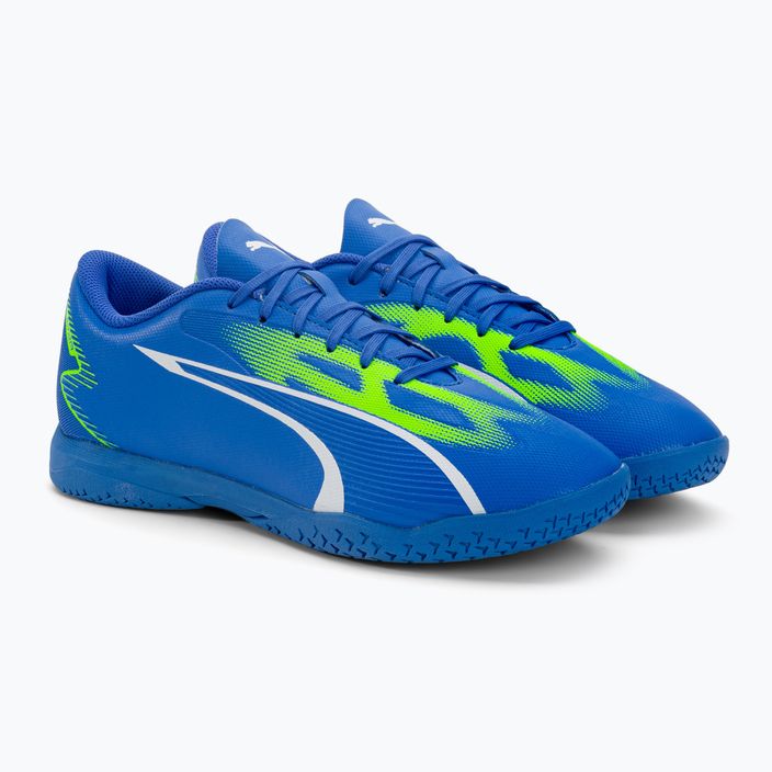Мъжки футболни обувки PUMA Ultra Play It ultra blue/puma white/pro green 4