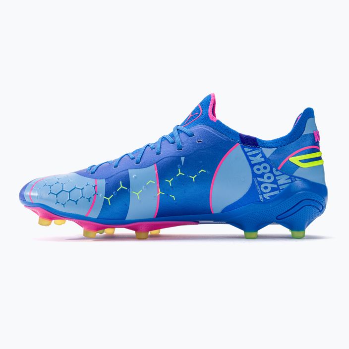 PUMA King Ultimate Energy FG/AG мъжки футболни обувки ултра синьо/светло розово/светло синьо 10