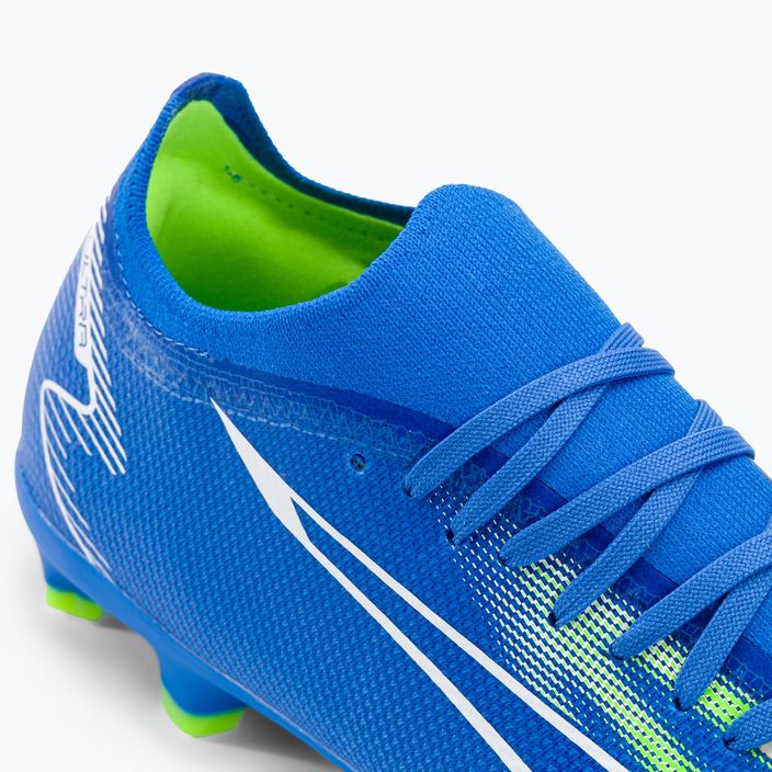 PUMA Ultra Match FG/AG мъжки футболни обувки ultra blue/puma white/pro green 8