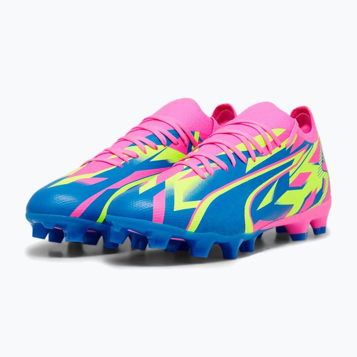 PUMA Ultra Match Energy FG/AG мъжки футболни обувки луминисцентно розово/жълто алармено/ултра синьо 11