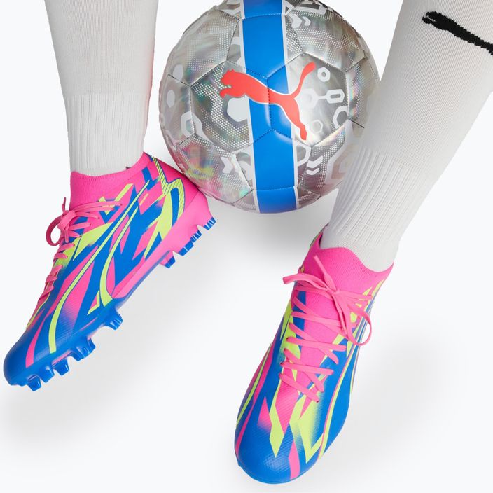 PUMA Ultra Match Energy FG/AG мъжки футболни обувки луминисцентно розово/жълто алармено/ултра синьо 18
