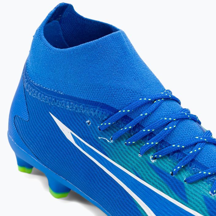 Детски футболни обувки PUMA Ultra Pro FG/AG Jr ultra blue/puma white/pro green 8