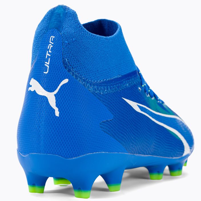 Детски футболни обувки PUMA Ultra Pro FG/AG Jr ultra blue/puma white/pro green 9