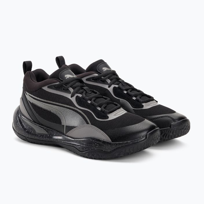 Мъжки баскетболни обувки PUMA Playmaker Pro Trophies puma aged silver/cast iron/puma black 4