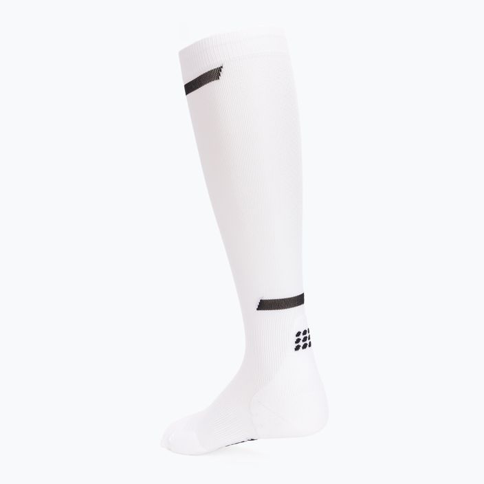 CEP дамски компресионни чорапи за бягане Tall 4.0 white 2