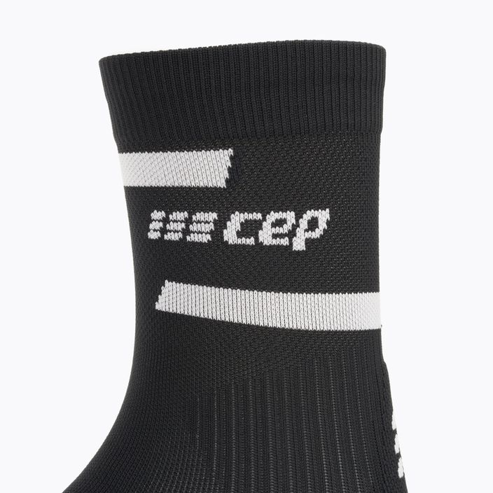 CEP Компресивни чорапи за бягане за жени 4.0 Mid Cut черни 3