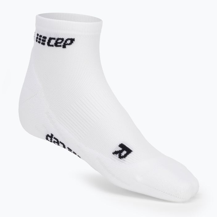 CEP Компресивни чорапи за бягане за жени 4.0 Low Cut White 2