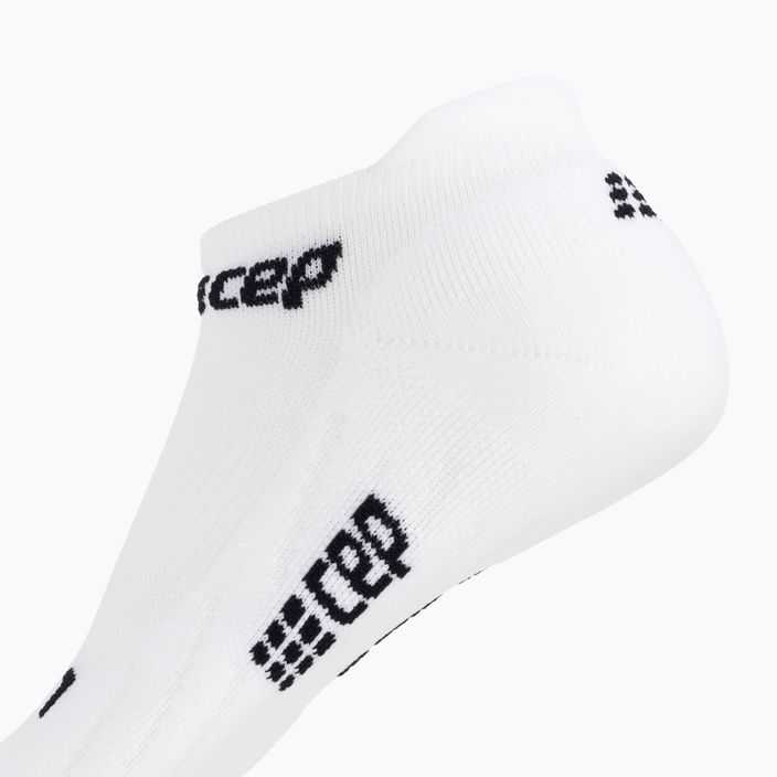CEP дамски чорапи за бягане 4.0 No Show white 4