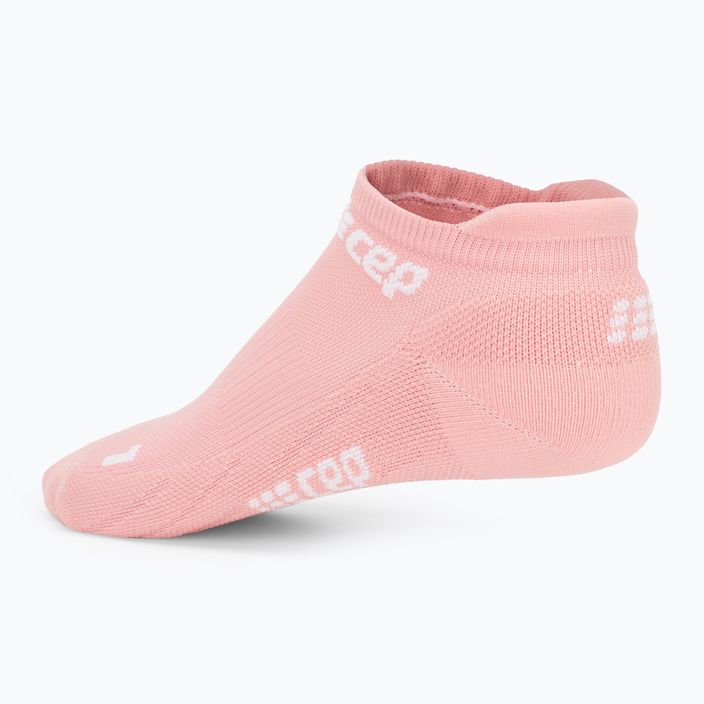 CEP Компресивни чорапи за бягане за жени 4.0 No Show rose 3
