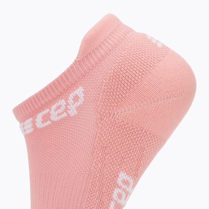 CEP Компресивни чорапи за бягане за жени 4.0 No Show rose 4