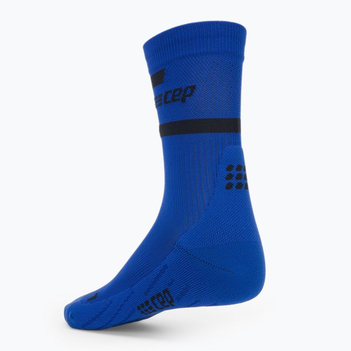 CEP Мъжки чорапи за бягане с компресия 4.0 Mid Cut сини 3