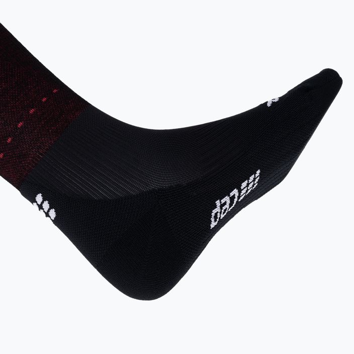 CEP Infrared Recovery дамски чорапи за компресия черни/червени 8