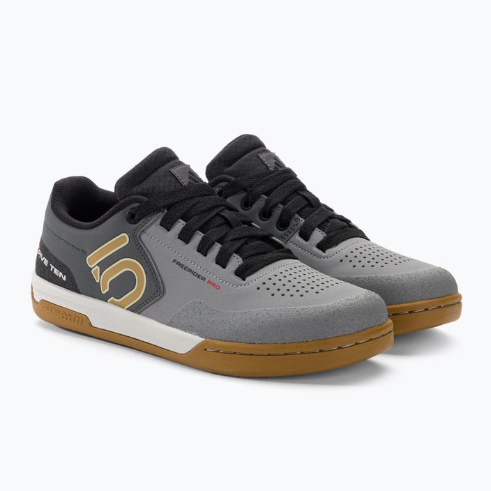Мъжки обувки за колоездене с платформа adidas FIVE TEN Freerider Pro grey three/bronze strata/core black 5