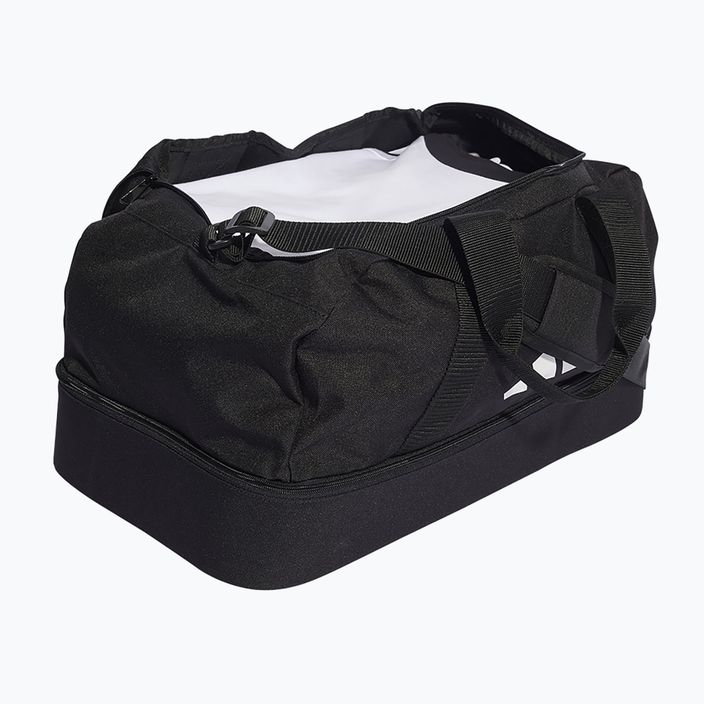 adidas Tiro League Дъфел чанта за тренировки 30,75 л черно/бяло 4