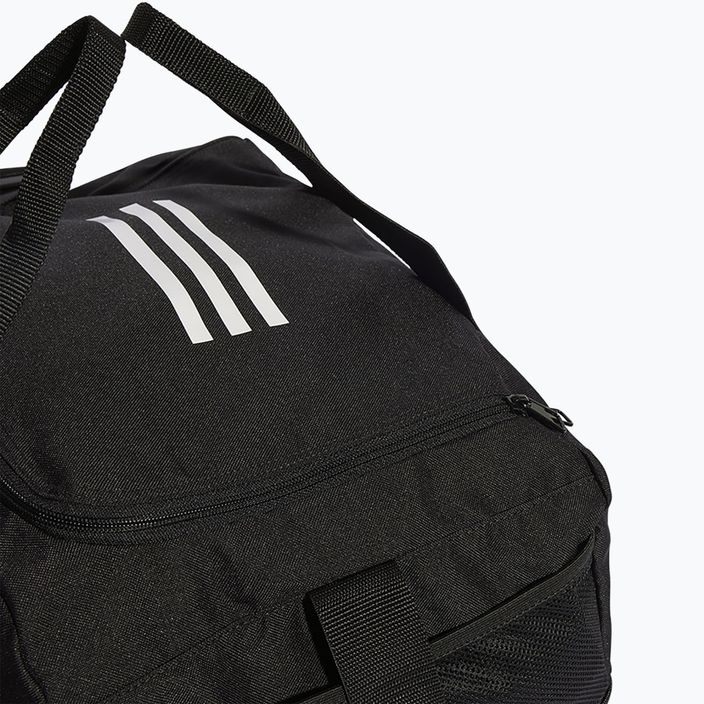 adidas Tiro League Дъфел чанта за тренировки 30,75 л черно/бяло 6