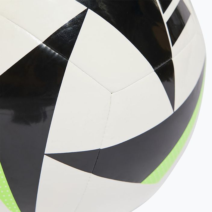 adidas Fussballiebe Club футбол бяло/черно/соларно зелено размер 4 4
