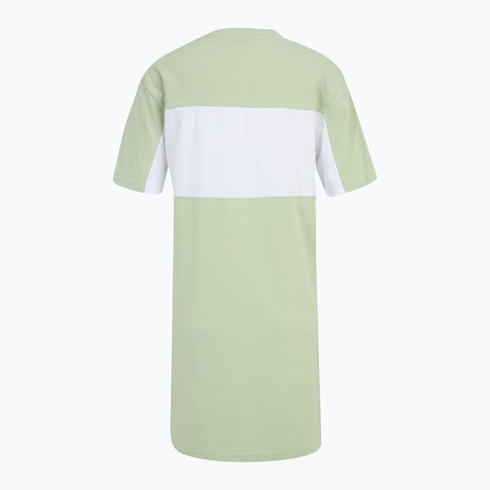 Дамска рокля FILA Lishui smoke green/bright white 6