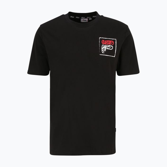Мъжка тениска Luton Graphic black на FILA 5