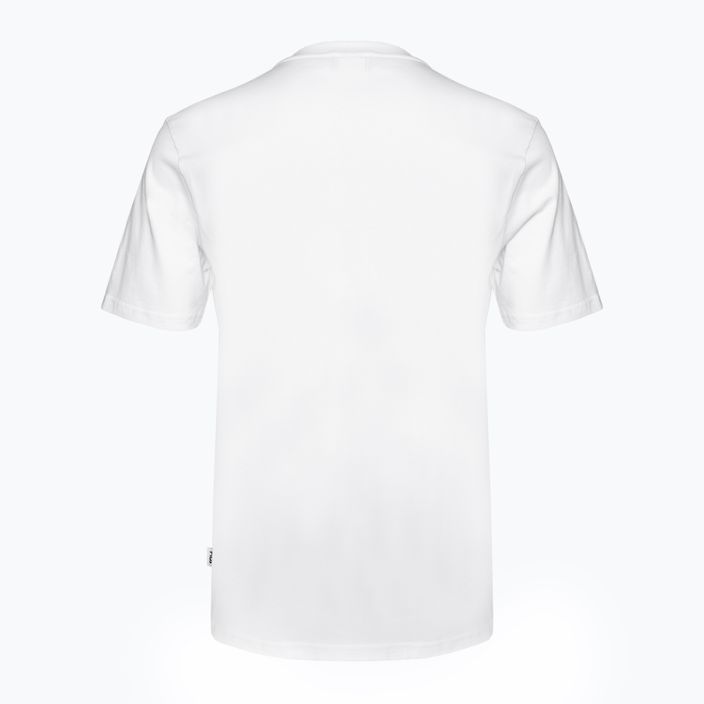 FILA Longyan Graphic ярко бяла мъжка тениска 6