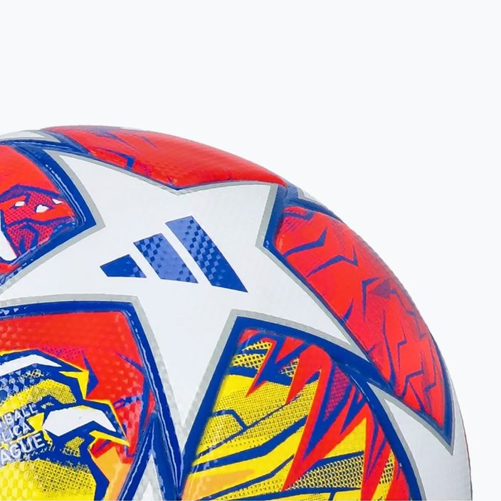 adidas UCL League 23/24 футболна топка бяло/синьо/оранжево размер 4 3