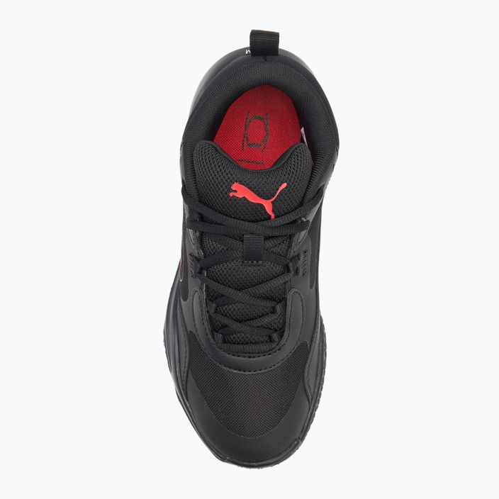 Детски баскетболни обувки PUMA Playmaker Pro JR puma black/for all time red 5