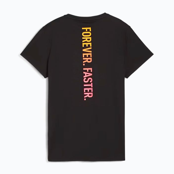 Дамска тениска PUMA Run Favorites Forever Faster Graphic TEE puma black 2