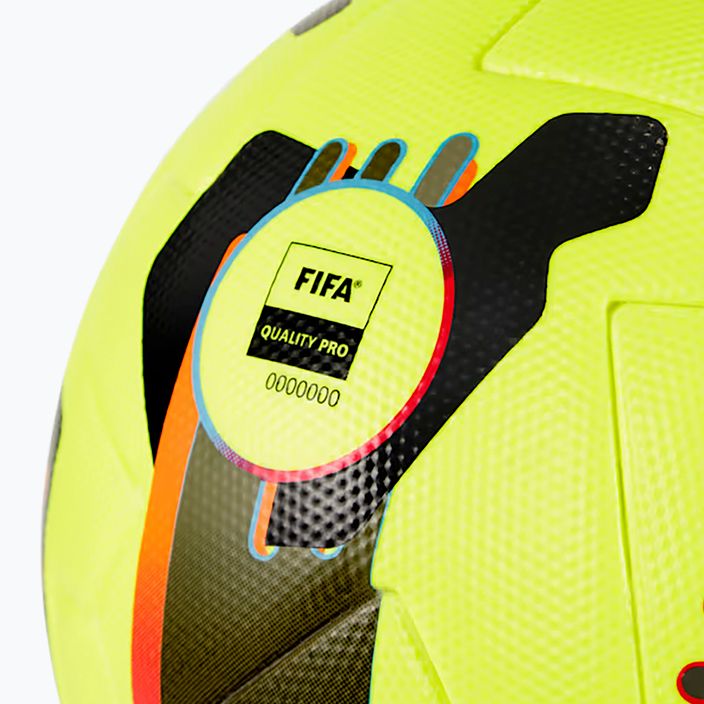 Футболна топка PUMA Orbita 2 TB FIFA Quality Pro lemon tonic/ multicolor размер 5 2