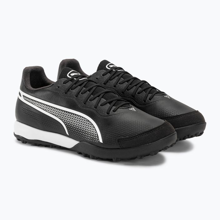 Мъжки футболни обувки PUMA King Pro TT puma black/puma white 4
