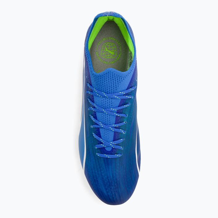Мъжки футболни обувки PUMA Ultra Ultimate FG/AG ultra blue/puma white/pro green 6