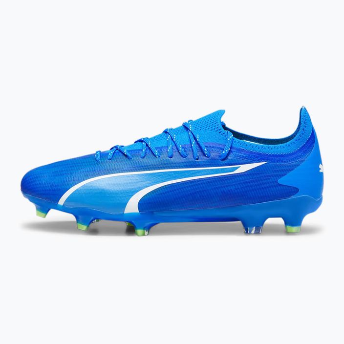 Мъжки футболни обувки PUMA Ultra Ultimate FG/AG ultra blue/puma white/pro green 7