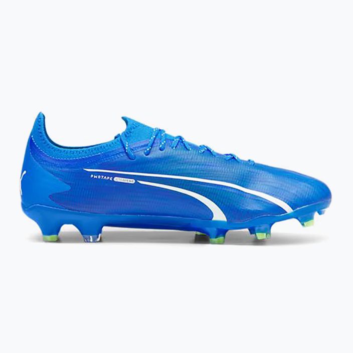 Мъжки футболни обувки PUMA Ultra Ultimate FG/AG ultra blue/puma white/pro green 11