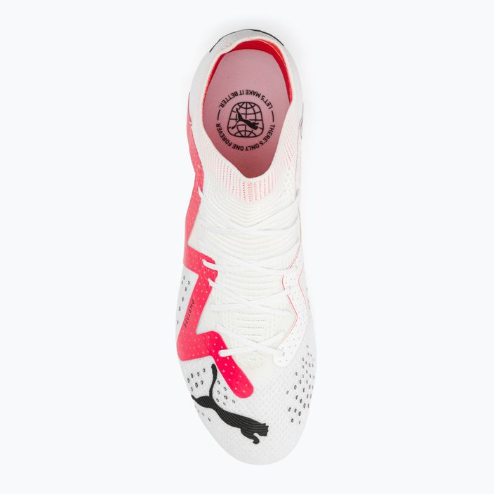 Мъжки футболни обувки PUMA Future Pro FG/AG puma white/puma black/fire orchid 8