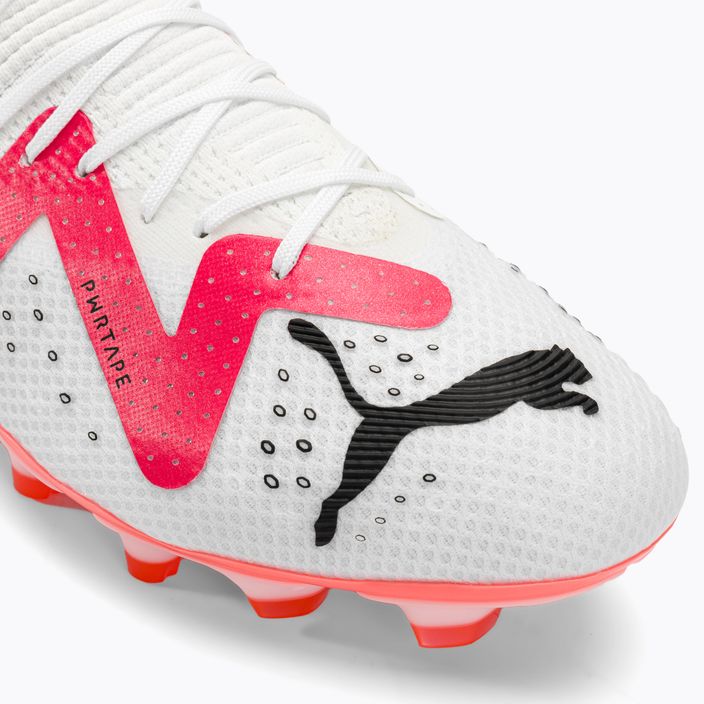 Мъжки футболни обувки PUMA Future Pro FG/AG puma white/puma black/fire orchid 9