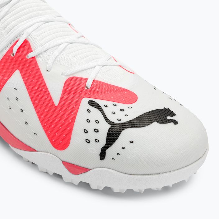 PUMA Future Match TT мъжки футболни обувки puma white/puma black/fire orchid 7