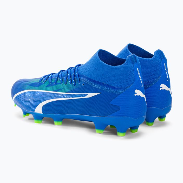 PUMA Ultra Pro FG/AG мъжки футболни обувки ultra blue/puma white/pro green 3