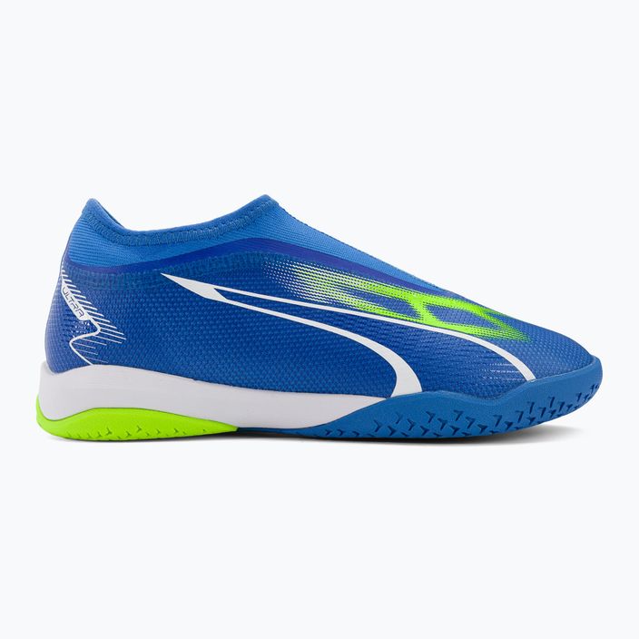 Детски футболни обувки PUMA Ultra Match LL IT + Mid Jr ultra blue/puma white/pro green 2