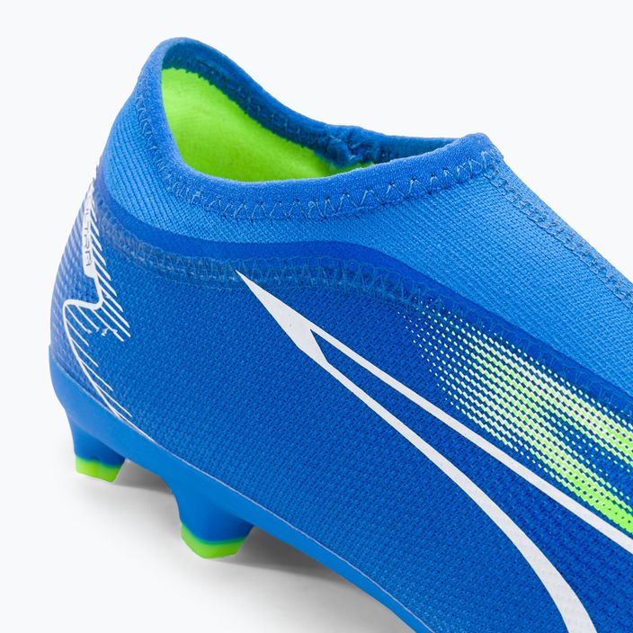 Детски футболни обувки PUMA Ultra Match Ll FG/AG Jr ultra blue/puma white/pro green 8