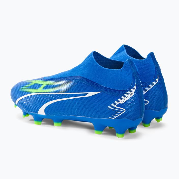 Мъжки футболни обувки PUMA Ultra Match+ Ll FG/AG ultra blue/puma white/pro green 3