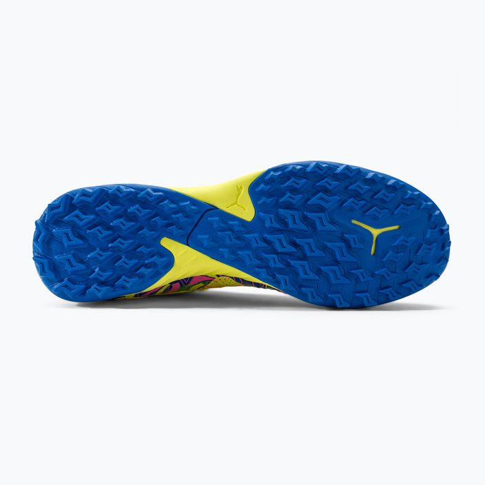 PUMA Future Match Energy TT мъжки футболни обувки ултра синьо/жълто алармено/светло розово 5