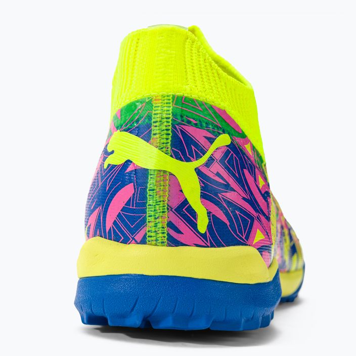 PUMA Future Match Energy TT мъжки футболни обувки ултра синьо/жълто алармено/светло розово 9
